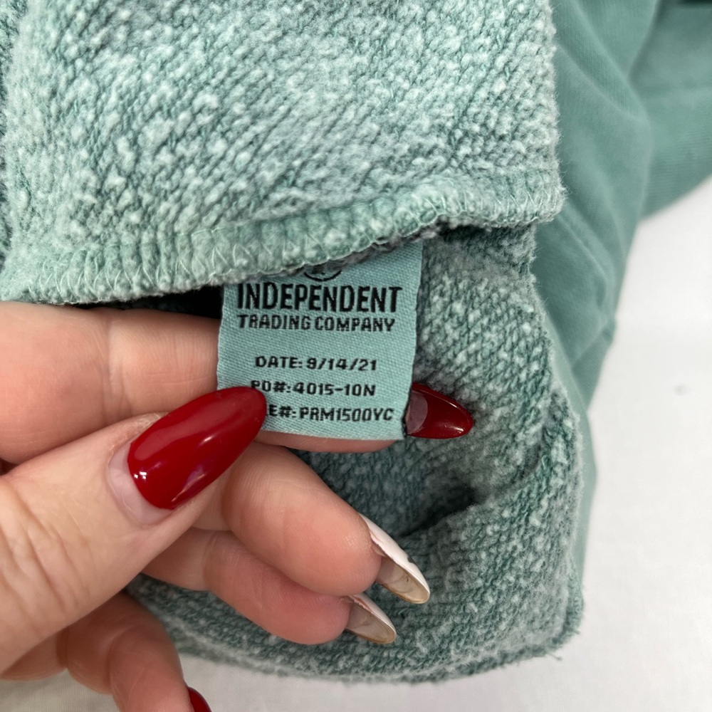Kids Mint Green San Francisco‎ Hoodie - Picture 6 of 7